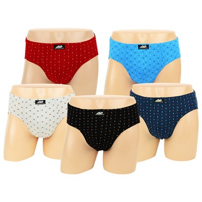 MEN'S BRIEF 면 남성 삼각팬티 브리프 5매세트 BF089 리뷰후기