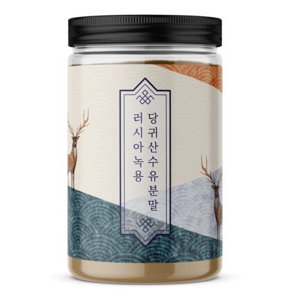건강한우리집비옴 러시아 녹용 당귀 산수유 분말