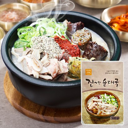 창구식품 진한순대국(500g) 리뷰 후기