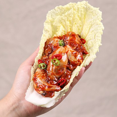셰프애찬 통영 생굴 무침 탱글탱글 싱싱한 굴무침