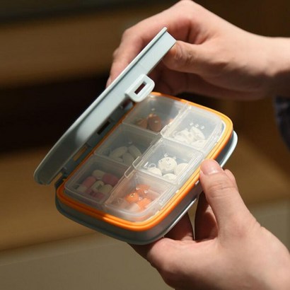 PILL CASE 휴대 포켓 약통 영양제 케이스 알약 보관함 리뷰후기