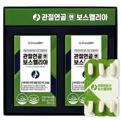 프롬바이오 관절 연골 엔 보스웰리아 리뷰후기