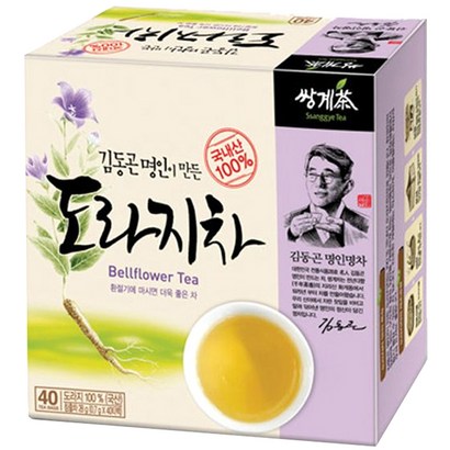 쌍계명차 김동곤 명인이 만든 도라지차