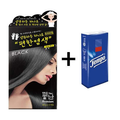 펴난 샴푸하듯 편한 프리미엄 염색약 5개입