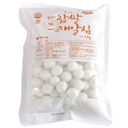 찹쌀 새알심 약80알 / 찹쌀옹심이/새알팥죽/새알동지팥죽