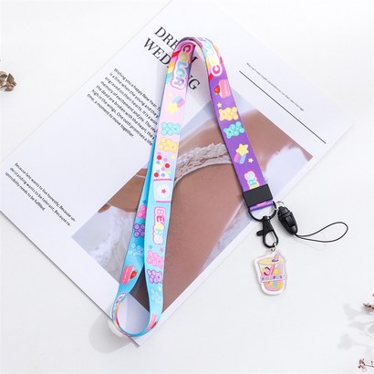 범쓰컴퍼니 캐릭터 목걸이줄 핸드폰스트랩 갤럭시z플립목걸이 랜야드 스트랩고리