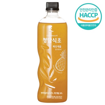 청담라이프 청담식초 파인애플 리뷰후기