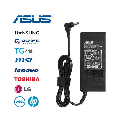 한국미디어시스템 ASUS 19V 474A 90W 55x25 정품 어댑터 AD-D BB