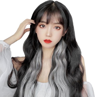 하이유니 브릿지 트윙클 여자 부분 셀프 패션 헤어 피스 붙임 머리 가발 리뷰후기