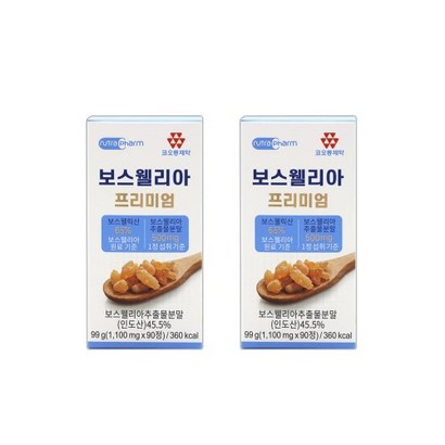 코오롱제약 보스웰리아 프리미엄 6개월분 홈쇼핑 180정