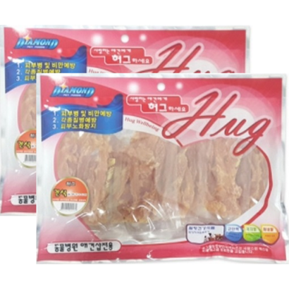 강아지간식 대용량간식 허그 14종 사사미 간식 2개입 리뷰후기