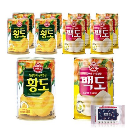 오뚜기 황도 5개백도 5개