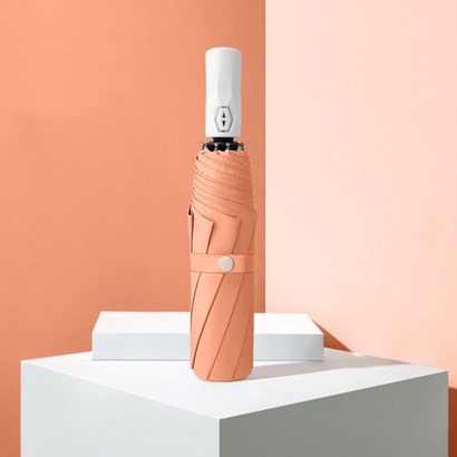 비에썸 초경량 3단 자동 우양산