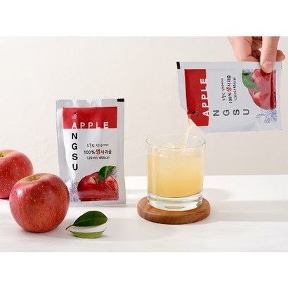장수사과 사과즙 착즙 원액