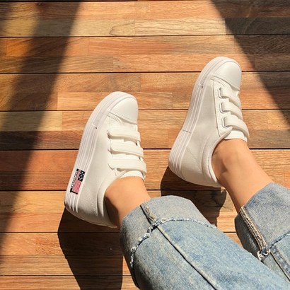 데일리슈 데일리슈 시즈너 벨크로 키높이 스니커즈 6굽 리뷰 후기