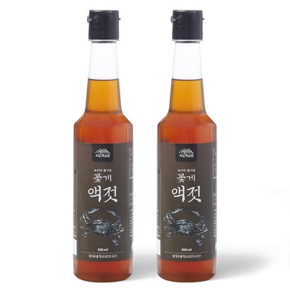 시장쏙 프리미엄 만능 소스 서해안 부안 앞바다 국산 꽃게 액젓