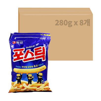 농심 포스틱X8개입