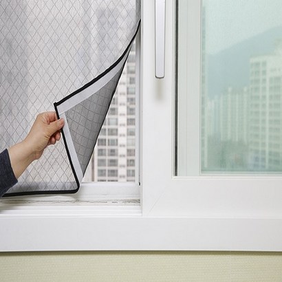 해리띠지_ 비대면 초간단 미세먼지 방진방충망 필터) _ 전제품 벨크로 탈부착식 맞춤주문형