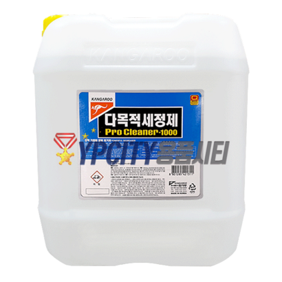 캉가루 프로크리너1000 18 공장 바닥 기계 강력 찌든 기름때제거 다목적세정제