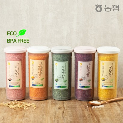 하나로라이스 기능성쌀 5종 택1 BA FREE 안심용기 패키지
