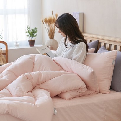 류금숙 모던 텔 항균실키케어 차렵이불베개커버세트