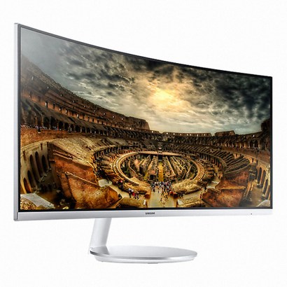 삼성전자 86 QED 커브드 모니터