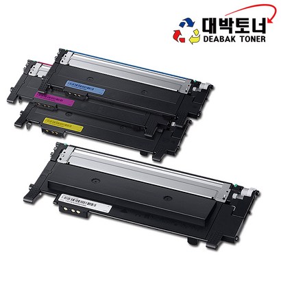 CT-404S 삼성 재생토너 4색 1세트 CT-K404S CT-C404S CT-404S CT-Y404S 중국산 아님 정품토너로 재생 비정품토너
