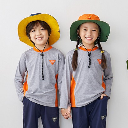 유키즈 아동 기능성 쿨 매쉬 티 여름