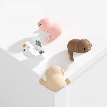 강아지 캐릭터 책상 식탁 가구 코너 모서리 보대 부상 찍힘 방지 안전 실리콘 커버 캡 가드 아기 보 커피 리뷰 후기
