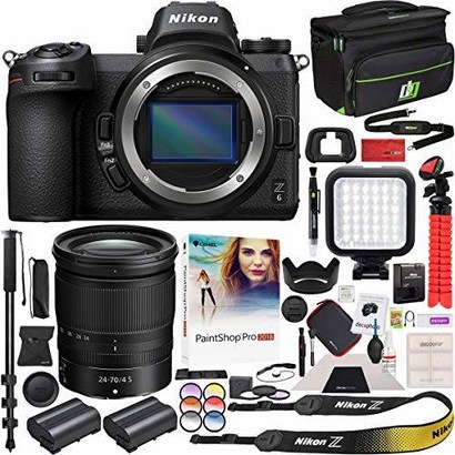 Nikon Z6 Mirroress Caera Body FX-Forat Fu-Frae 4K Utra/633966 리뷰후기