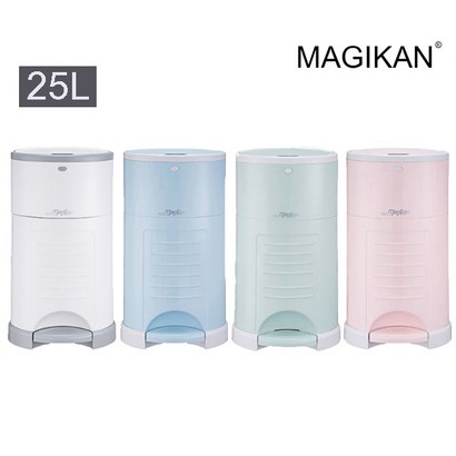 매직캔 매직캔휴지통 25L 와이드형 속뚜껑리필포함 -M280NS 리뷰후기