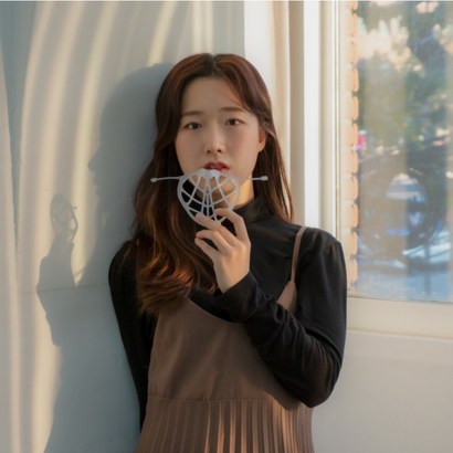 국내생산/고정형/향균 로즈앤 더플러스 마스크가드 숨쉬기 편한 마스크프레임 리뷰후기