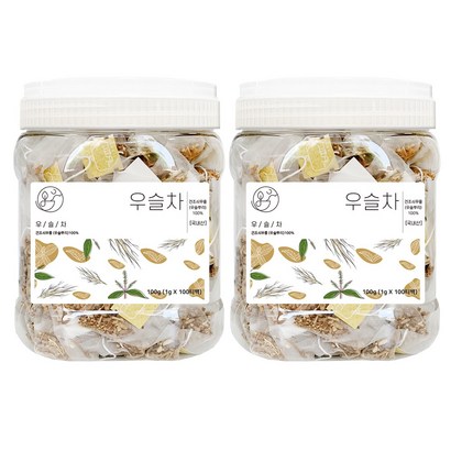 좋은아침 국산 우슬 우슬차 100개입 우슬뿌리 삼각 티백