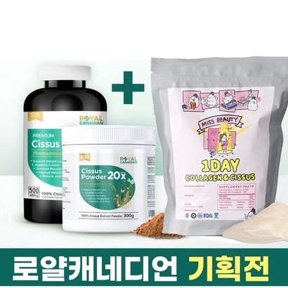 로얄캐네디언 시서스가루 사은품 증정 캐나다 100배 20배 고농축 캡슐