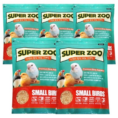 SuerZoo 프리미엄 소형새 사료