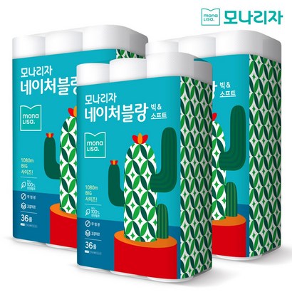 모나리자 네이처블랑 빅앤소프트 화장지