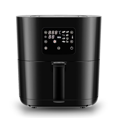 라이췔 디지털 사각 에어프라이어 3 대용량 튀김기 T-5110/1400W 블랙
