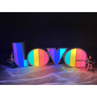 LED 네온사인 무드등 취침등 테이블등 스탠딩 램프 인테리어조명 홈인테리어 LOVE 러브 사인 리뷰후기