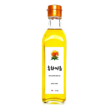 홍화씨유 국내생산 오늘 짜서 신선한 오일 다사랑