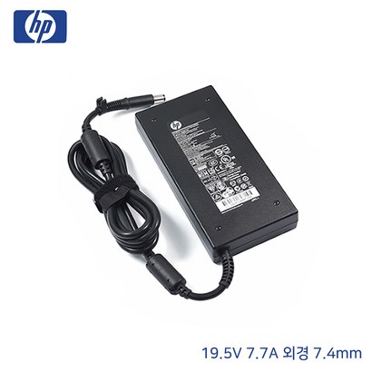 H 정품 195V 77A 150W 7 노트북 어댑터 리뷰 후기