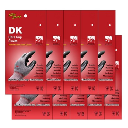 DK KC인증 NBR 울트라그립 코팅장갑 10켤레