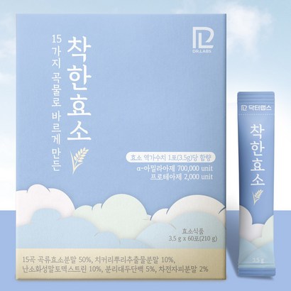 닥터랩스 15자기 곡물로 바르게 만든 착한효소 360포