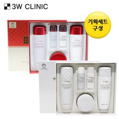 3W클리닉 콜라겐 스킨케어 3종세트 3W클리닉 콜라겐 화이트 스킨케어 3종세트