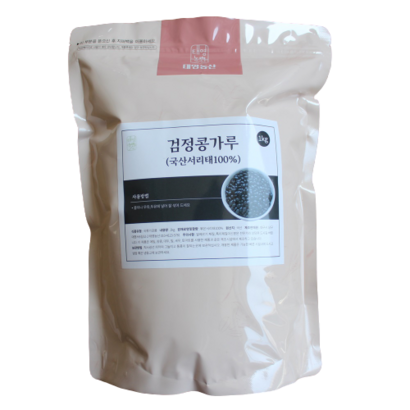 태영농산 국산 검정콩가루 서리태가루 검정콩물 대두분말