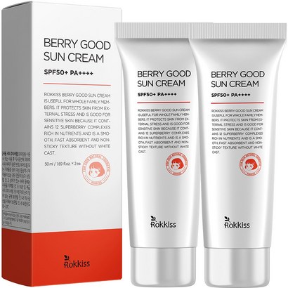 록키스 베리 굿 유무기자차 선크림 SPF50 PA 리뷰후기