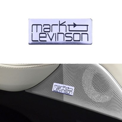 마크레빈슨 미니 엠블럼 ark evinson 스티커 렉서스 오디오 스피커 2개