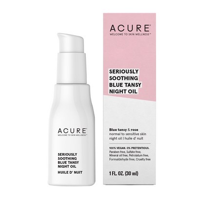 Acure 시리어슬리 수딩 블루 탠지 나이트 오일