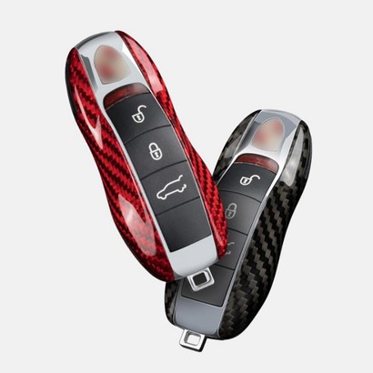 JS autootive T-CARBON 정품 포르쉐 718 911 마칸 카이엔 박스커 카본 키케이스 스마트키 기스 방지 악세사리 데칼 튜닝 패드 키홀더 리뷰후기