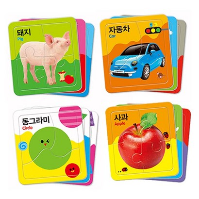 첫 퍼즐 4종세트 _유아퍼즐