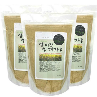 삼정농산 쌀겨 미강가루